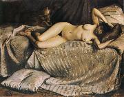 Gustave Caillebotte The fem on lie down on the sofa oil
